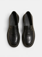 Gleamond | Women's Minimalist Low Heel Loafers Gleamond