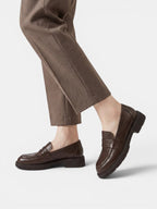 Gleamond | Women's Minimalist Low Heel Loafers Gleamond