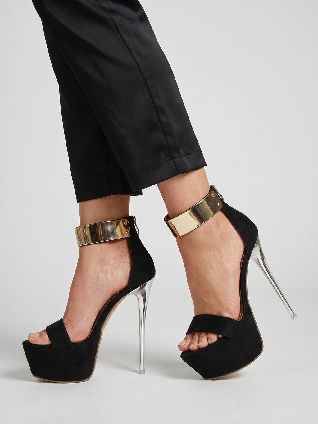 Gleamond | Women's Open Toe Platform High Heel Sandals Gleamond