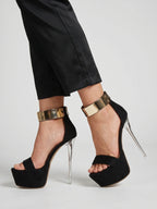 Gleamond | Women's Open Toe Platform High Heel Sandals Gleamond