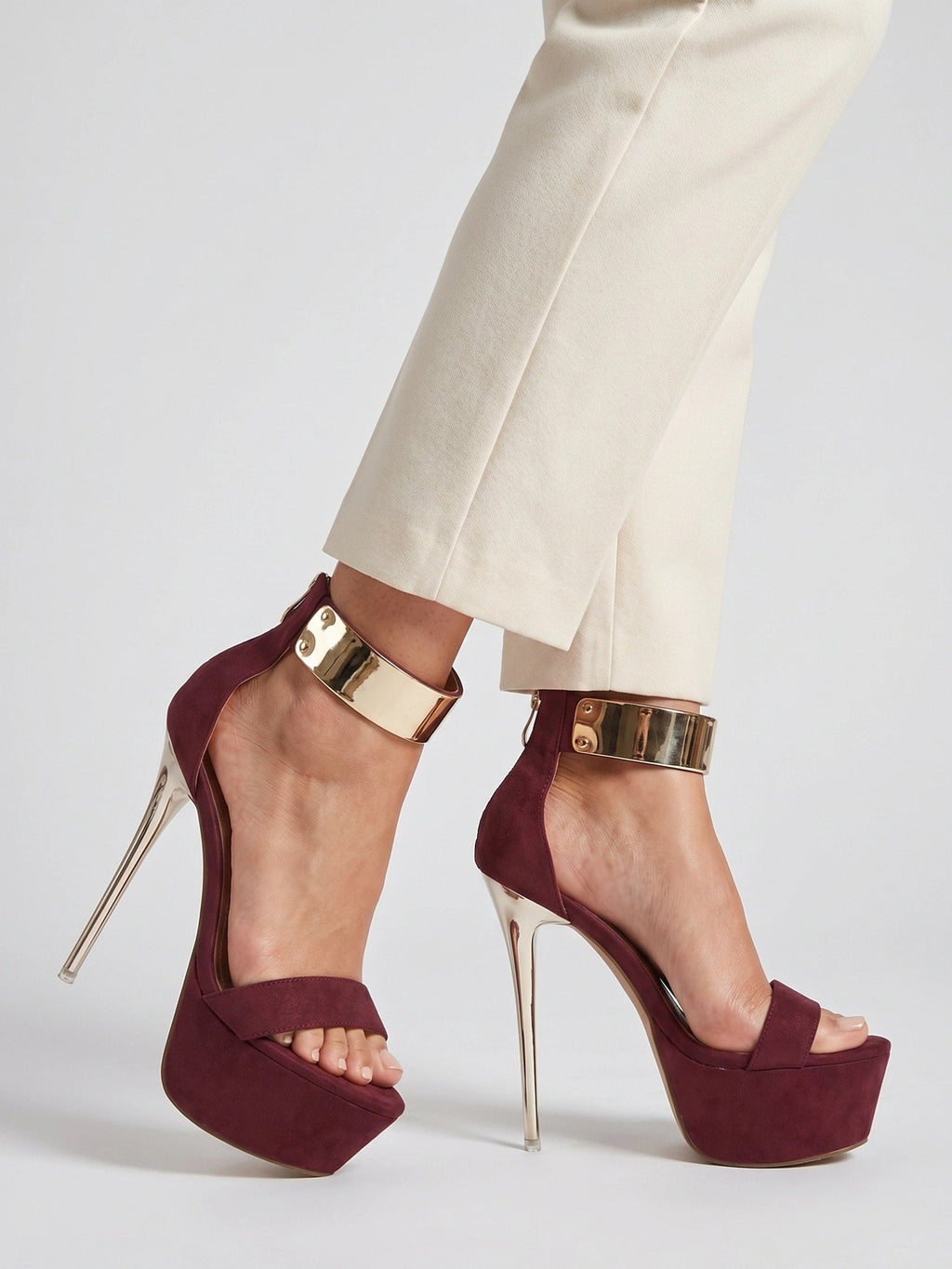 Gleamond | Women's Open Toe Platform High Heel Sandals Gleamond