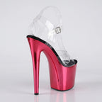 Gleamond | Women's Platform Sandals with Buckle Strap Open Toe and Stiletto Heel Gleamond