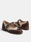 Gleamond | Women's Round Toe Mary Jane Shoes for Everyday Wear Gleamond
