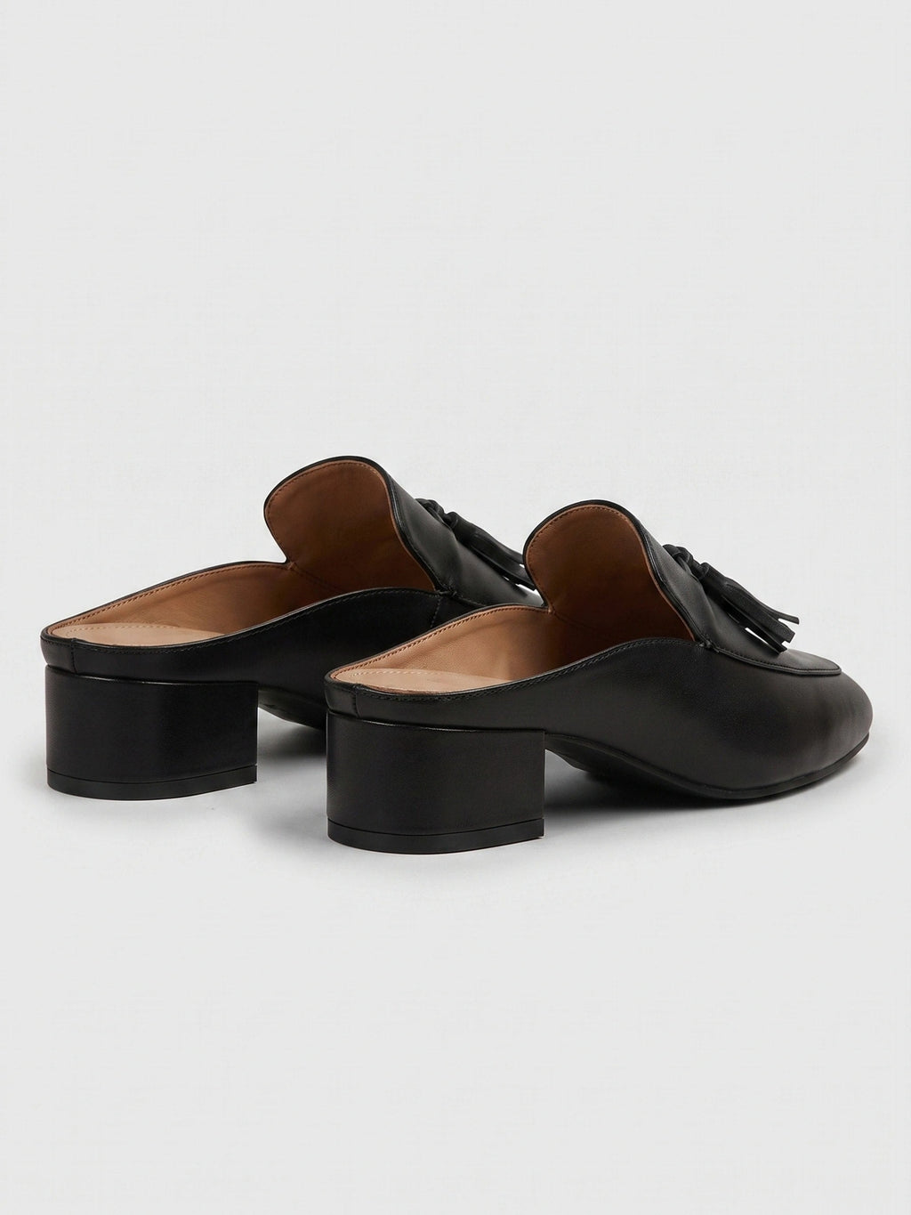 Gleamond | Women's Slip On Mule Loafers with Square Toe Gleamond