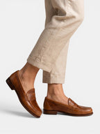 Gleamond | Women's Smart Casual Leather Loafers Gleamond