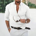 Men's Long Sleeve Casual and Formal Shirt with Timeless Style
