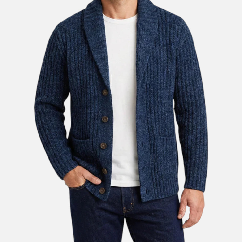 Heritage Knit Men’s Classic Cardigan SnugBubs Australia