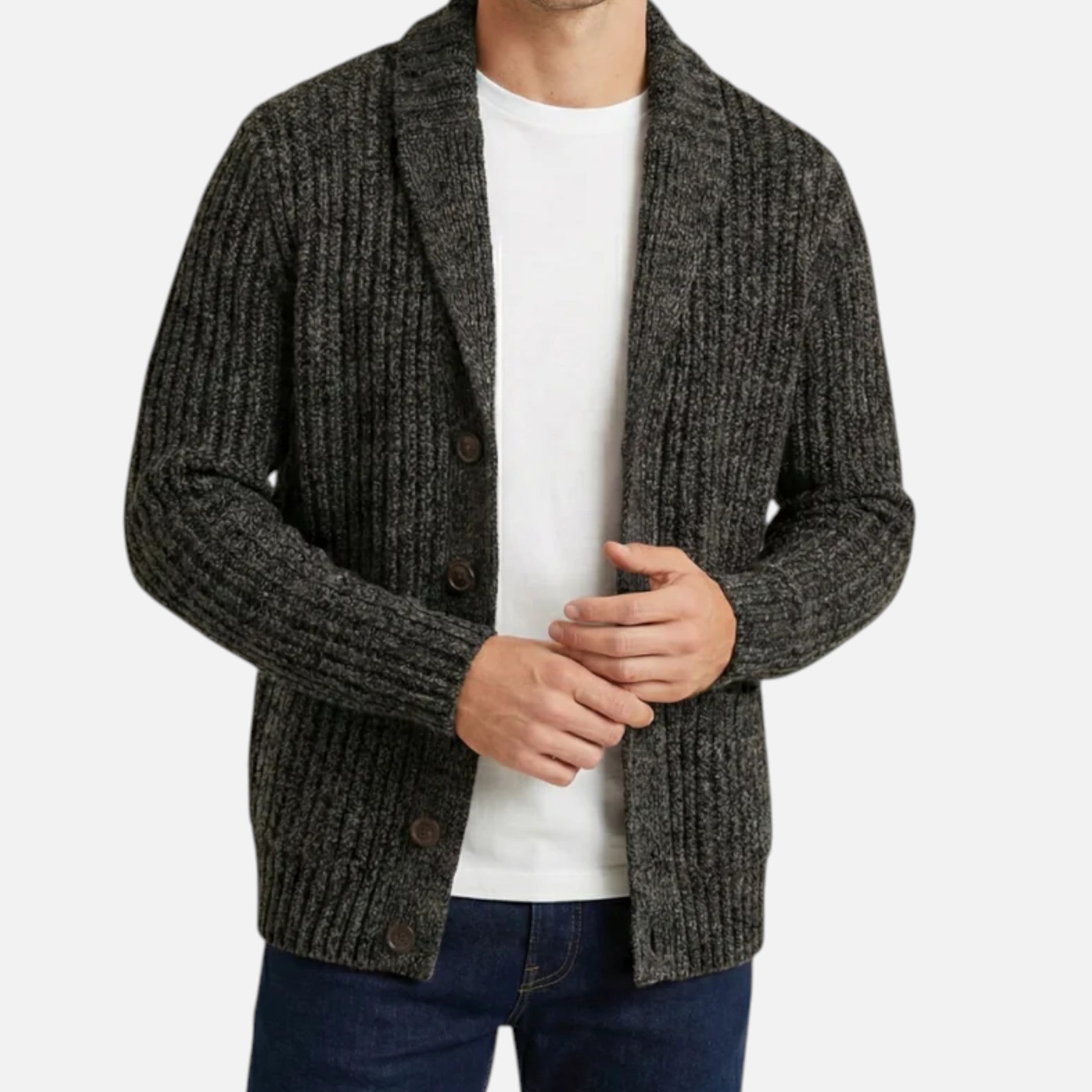 Heritage Knit Men’s Classic Cardigan SnugBubs Australia
