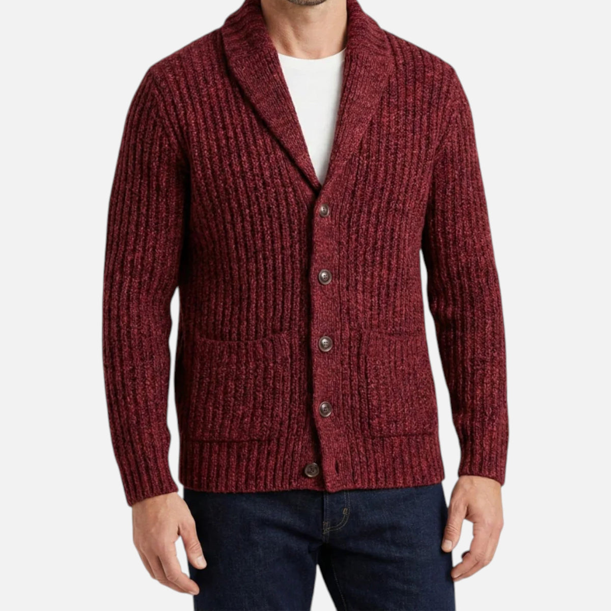 Heritage Knit Men’s Classic Cardigan SnugBubs Australia
