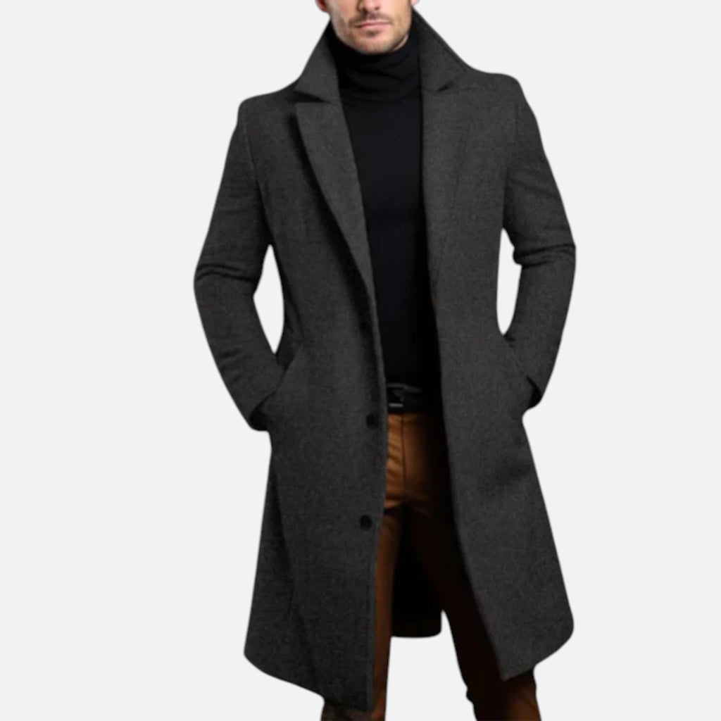 Heritage Wool Men’s Classic Overcoat SnugBubs Australia