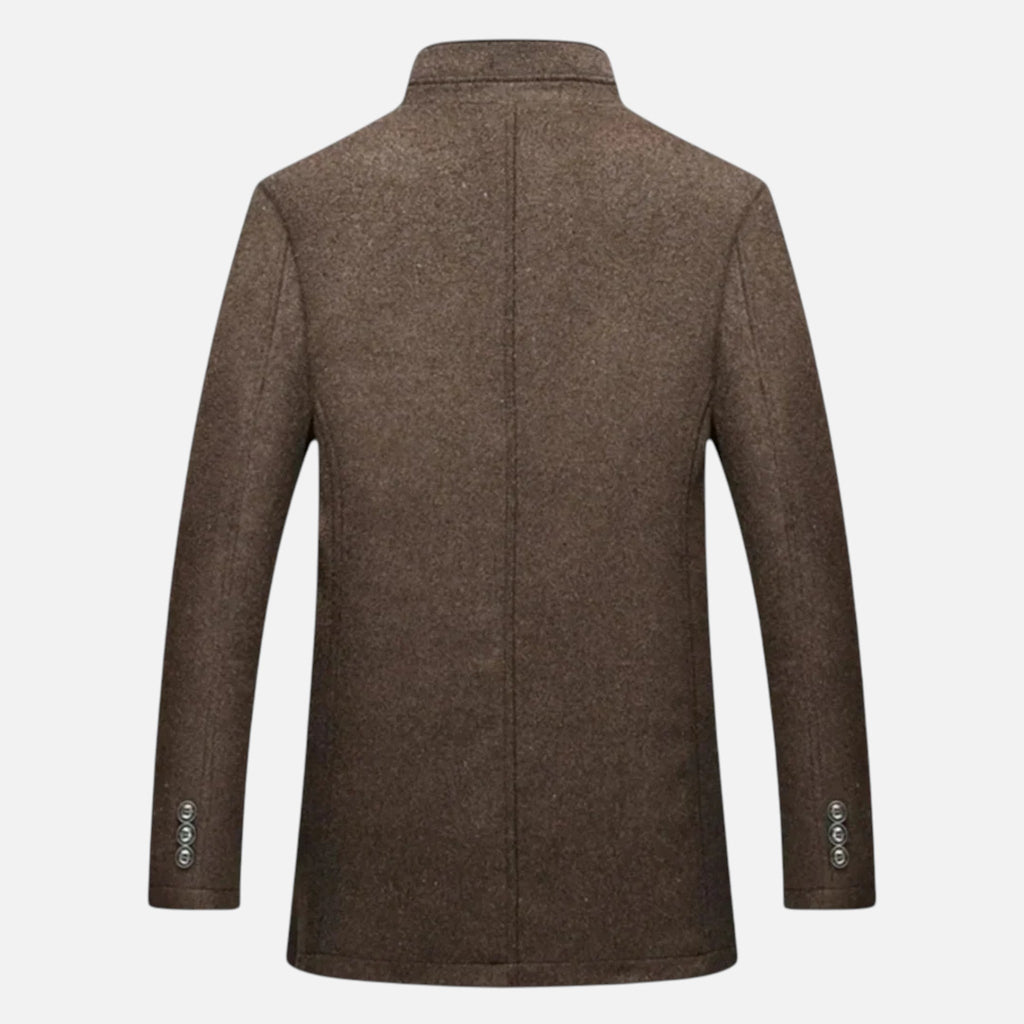 Heritage Wool-Blend Men’s Classic Overcoat SnugBubs Australia