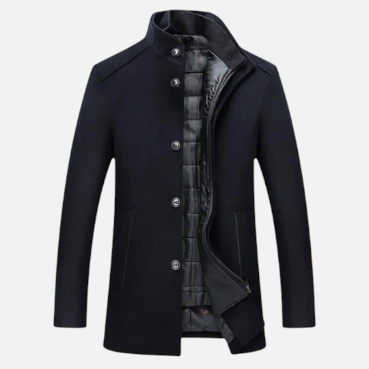 Heritage Wool-Blend Men’s Classic Overcoat SnugBubs Australia