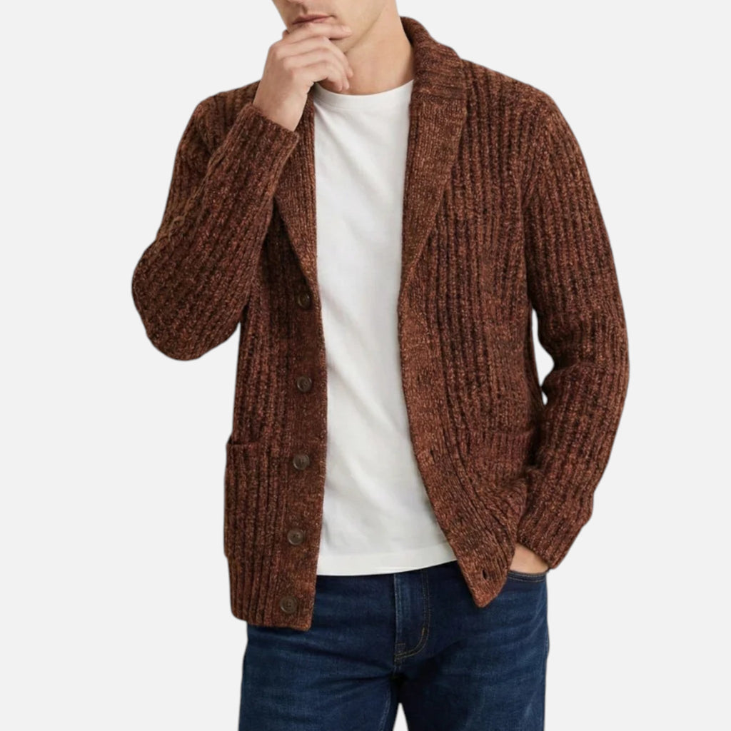 Heritage Knit Men’s Classic Cardigan SnugBubs Australia