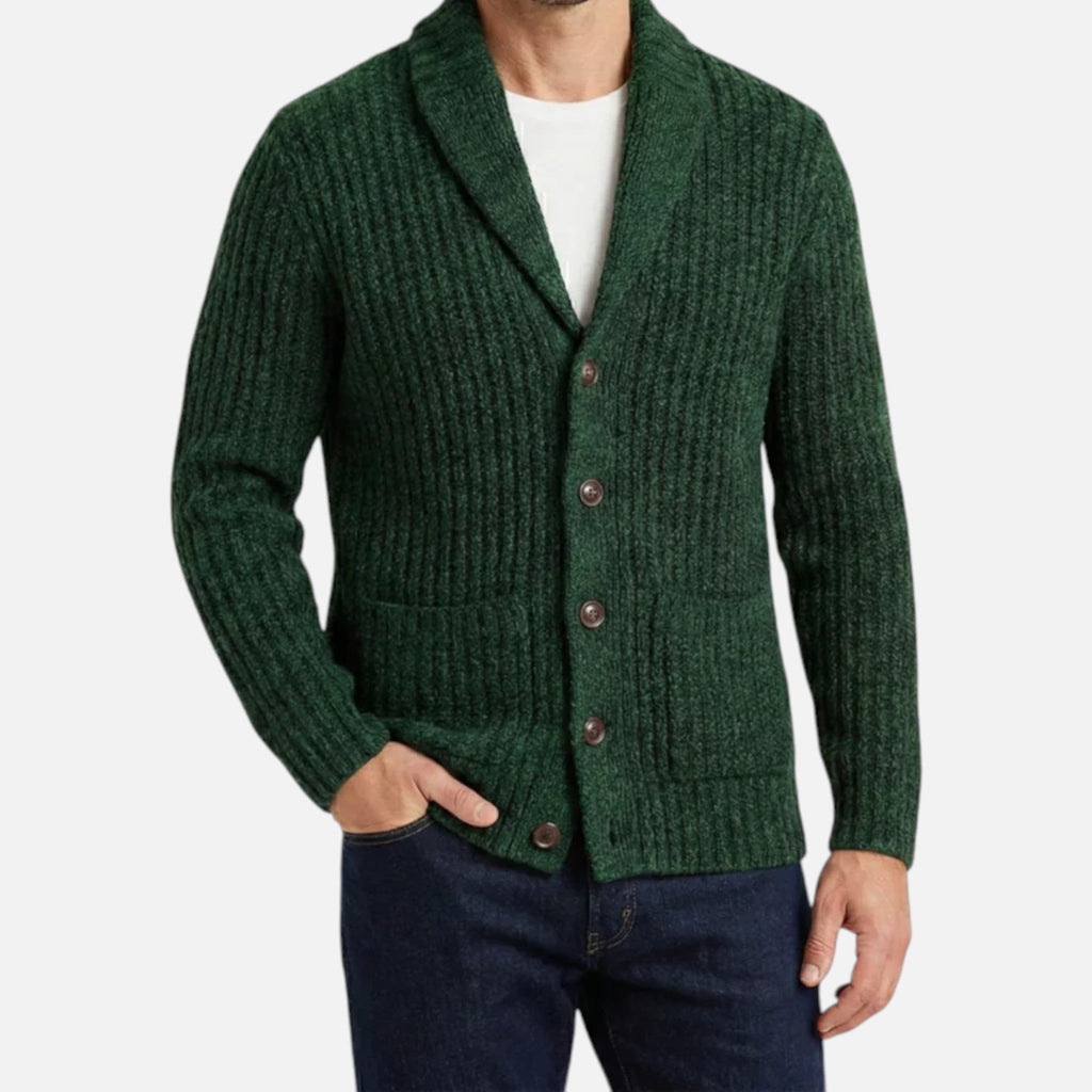 Heritage Knit Men’s Classic Cardigan SnugBubs Australia