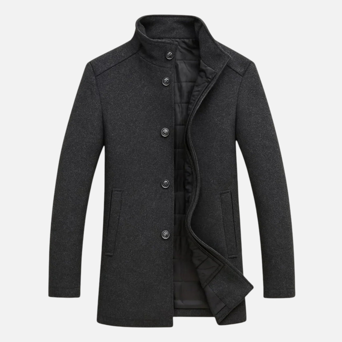 Heritage Wool-Blend Men’s Classic Overcoat SnugBubs Australia