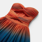 Women's A Line Maxi Dress Strapless Evening Party Dress SnugBubs Australia