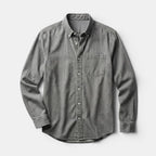 Men’s Cotton Linen Shirt Long Sleeve Casual Button-Up SnugBubs Australia
