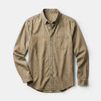 Men’s Cotton Linen Shirt Long Sleeve Casual Button-Up SnugBubs Australia