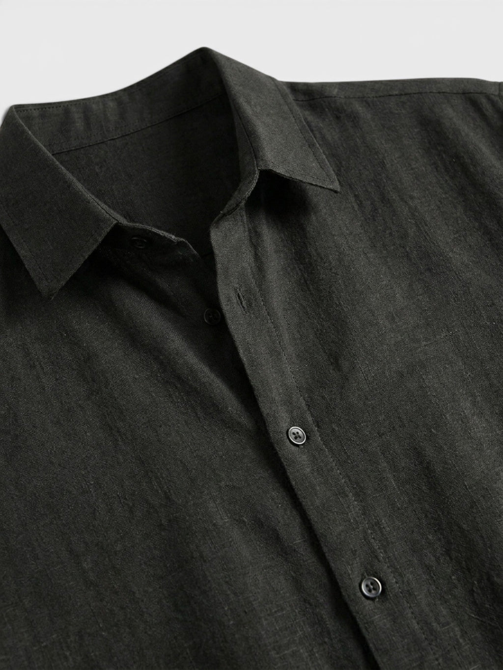 Men’s Cotton Linen Summer Shirt Lightweight Short Sleeve SnugBubs Australia