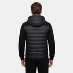 Men’s Hybrid Puffer Jacket Lightweight Hooded Winter Coat SnugBubs Australia