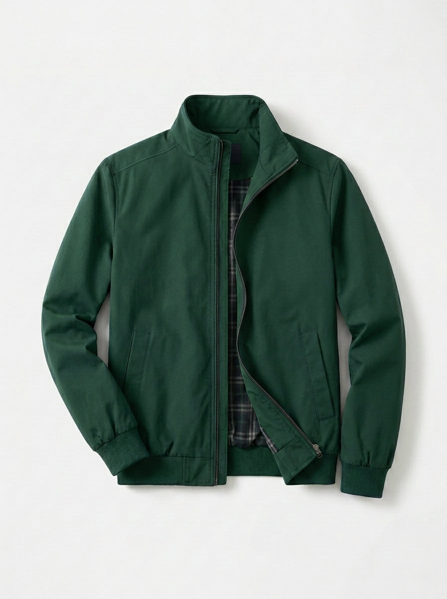 Men’s Lightweight Windbreaker Jacket Casual Zip Front Coat SnugBubs Australia