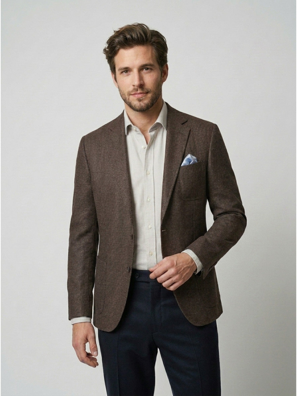 Men’s Linen Blazer Lightweight Casual Sport Coat SnugBubs Australia