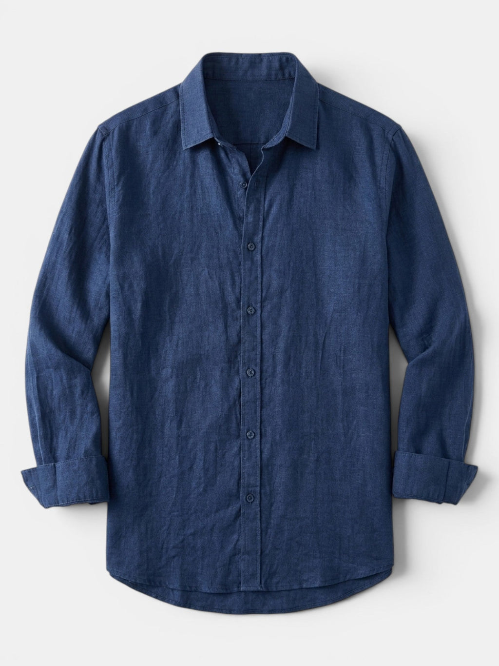Men’s Linen Button Up Shirt Lightweight Summer Fit SnugBubs Australia