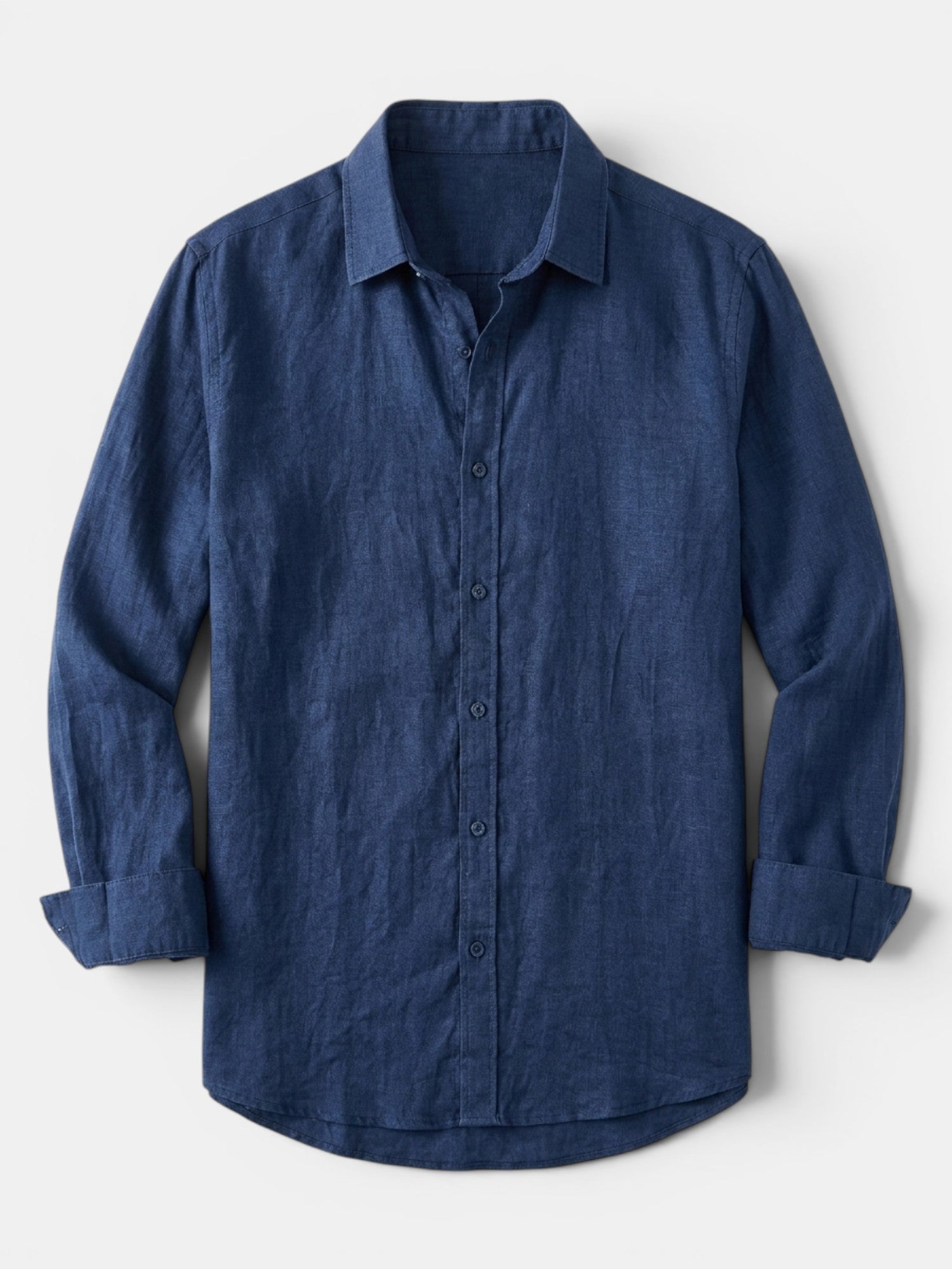 Men’s Linen Button Up Shirt Lightweight Summer Fit SnugBubs Australia