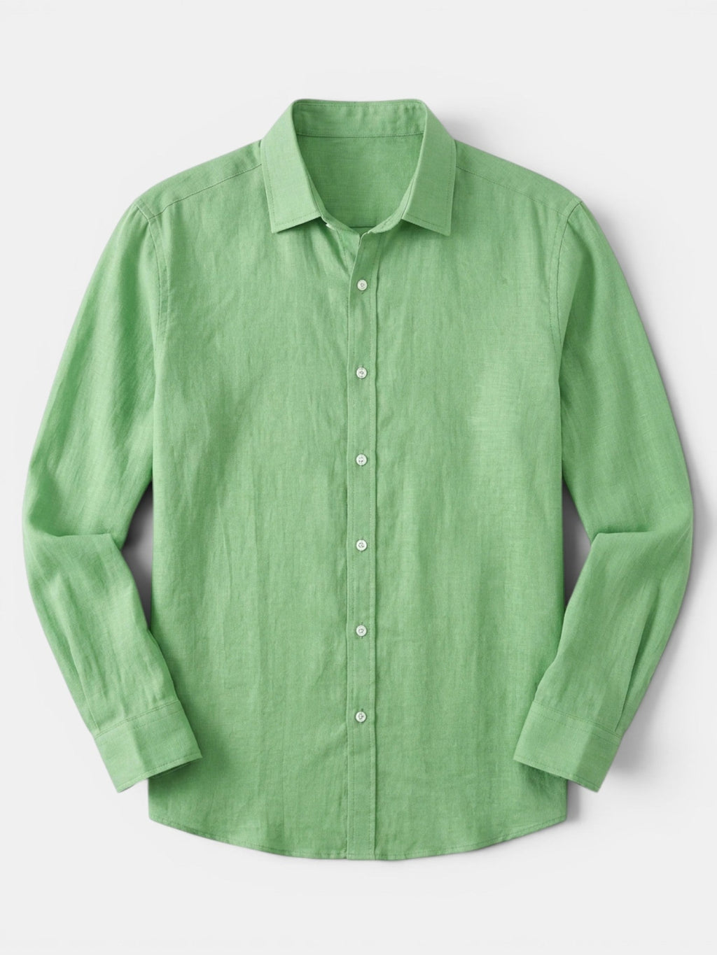 Men’s Linen Button Up Shirt Lightweight Summer Fit SnugBubs Australia