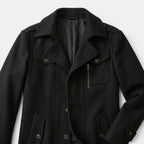 Men’s Luxury Wool Blend Overcoat Classic Tailored Fit SnugBubs Australia