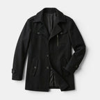 Men’s Luxury Wool Blend Overcoat Classic Tailored Fit SnugBubs Australia