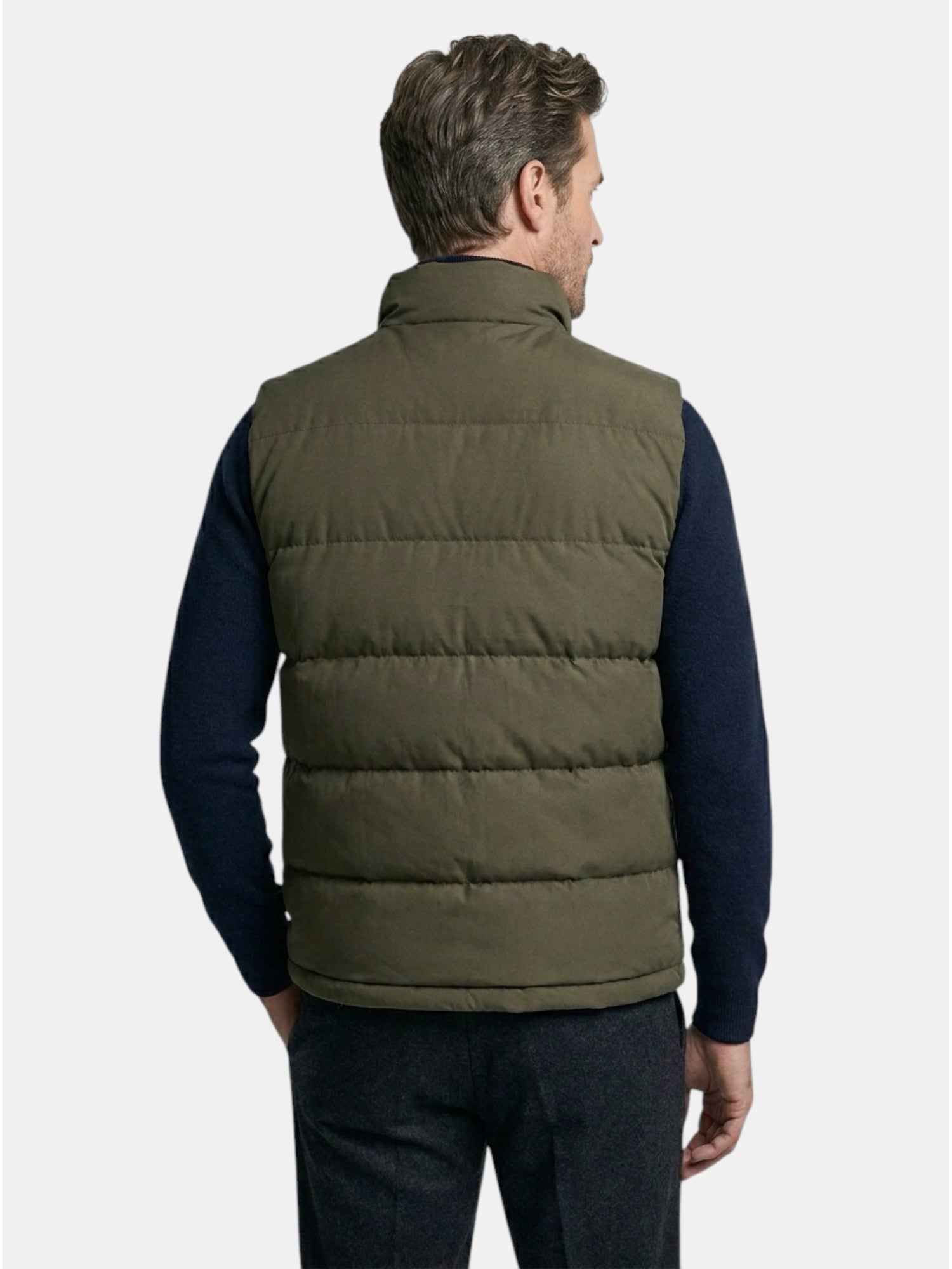 Men’s Quilted Bodywarmer Warm Zip Up Puffer Vest SnugBubs Australia