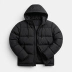 Men’s Quilted Puffer Jacket with Hood Lightweight Winter Coat SnugBubs Australia