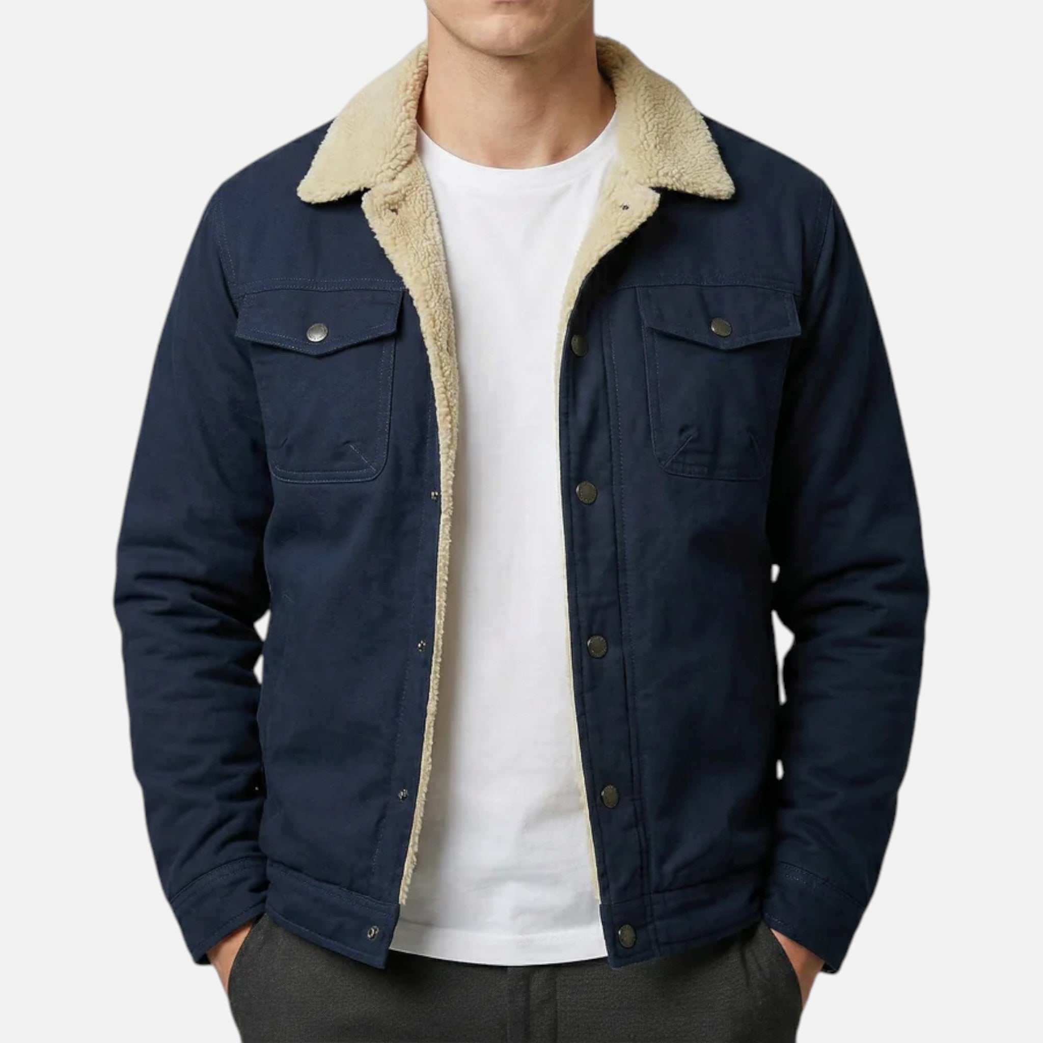 Insulated Wool-Blend Men’s Bomber Jacket SnugBubs Australia