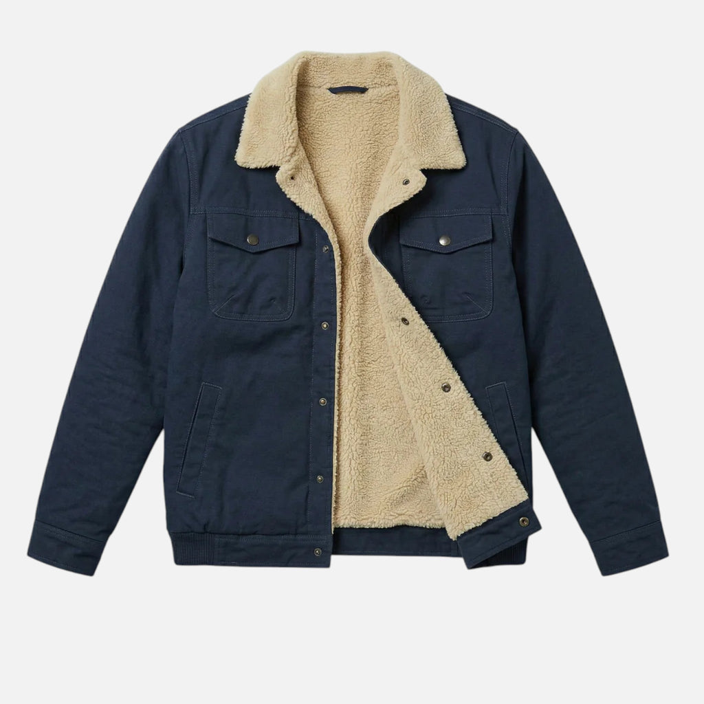 Insulated Wool-Blend Men’s Bomber Jacket SnugBubs Australia