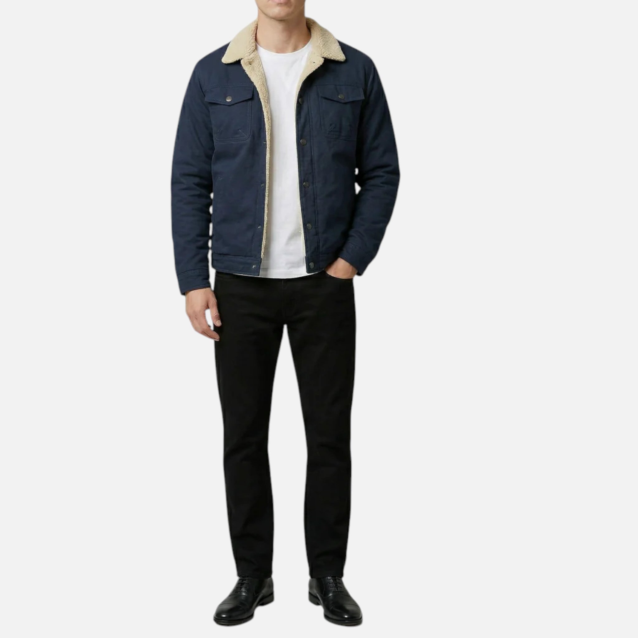 Insulated Wool-Blend Men’s Bomber Jacket SnugBubs Australia