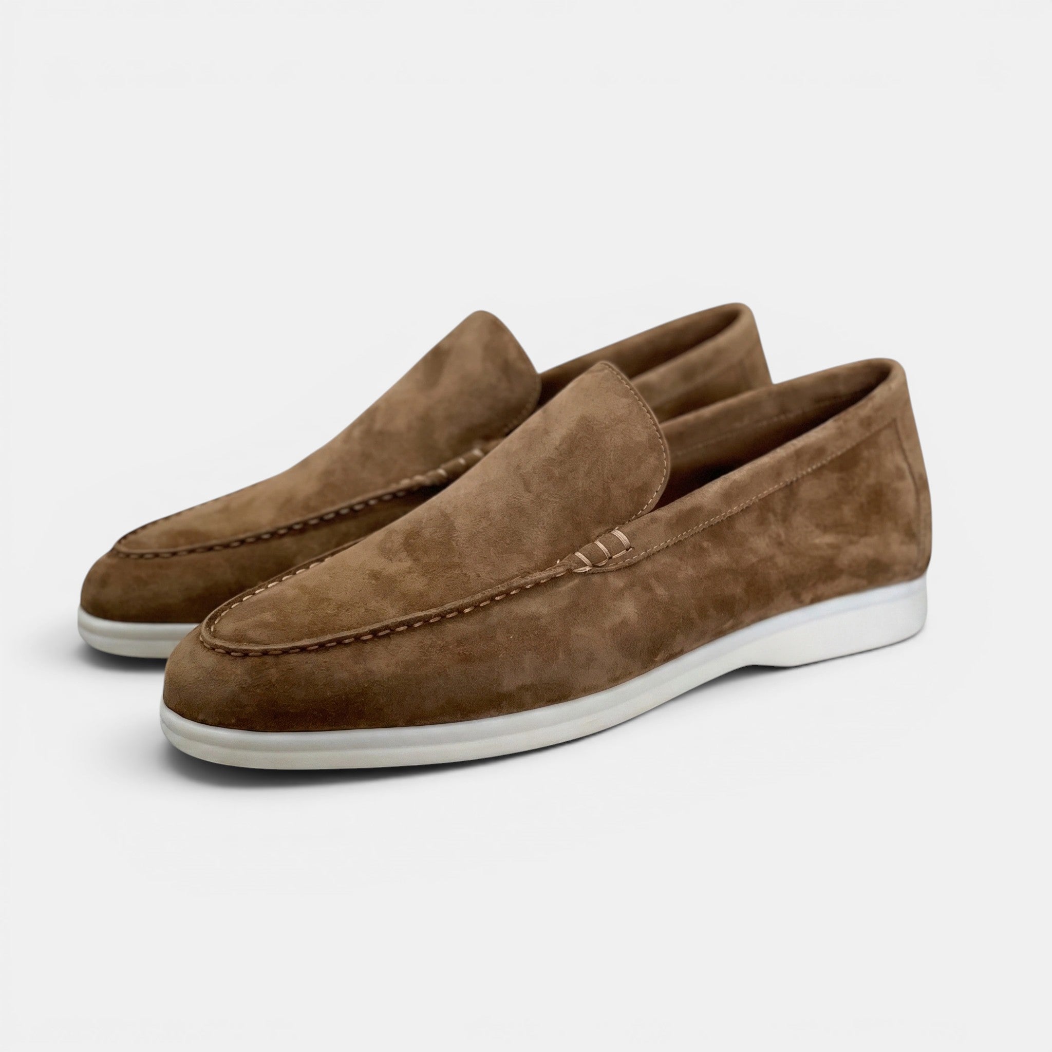 Men's Classic Suede Slip-On Shoes Elegant Everyday Wear SnugBubs Australia