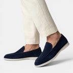 Men's Classic Suede Slip-On Shoes Elegant Everyday Wear SnugBubs Australia