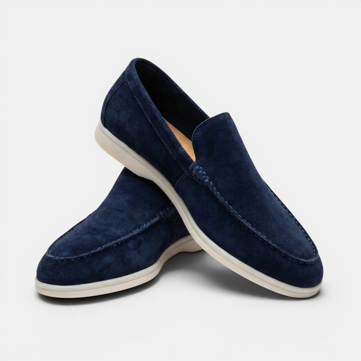 Men's Classic Suede Slip-On Shoes Elegant Everyday Wear SnugBubs Australia