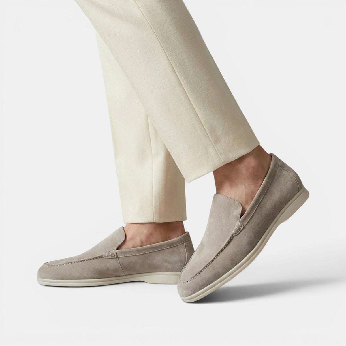 Men's Classic Suede Slip-On Shoes Elegant Everyday Wear SnugBubs Australia