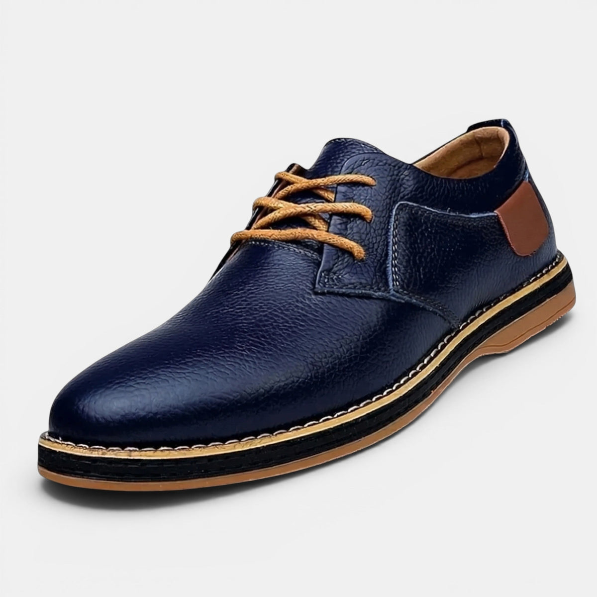 Men's Premium Leather Lace-Up Shoes Classic Formal Style SnugBubs Australia