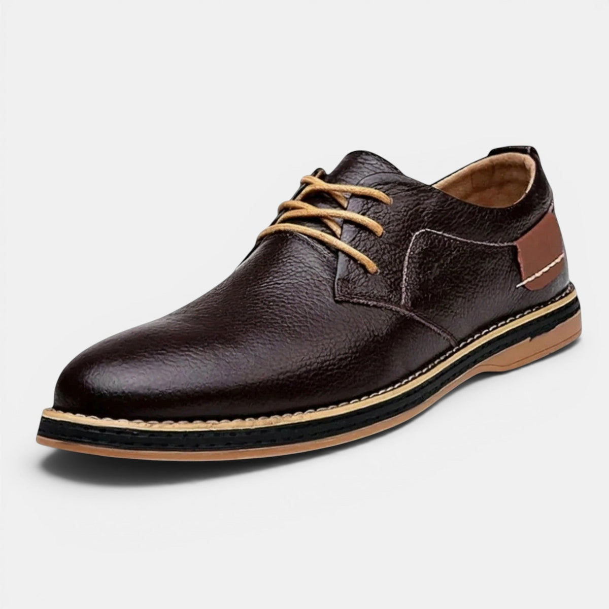 Men's Premium Leather Lace-Up Shoes Classic Formal Style SnugBubs Australia