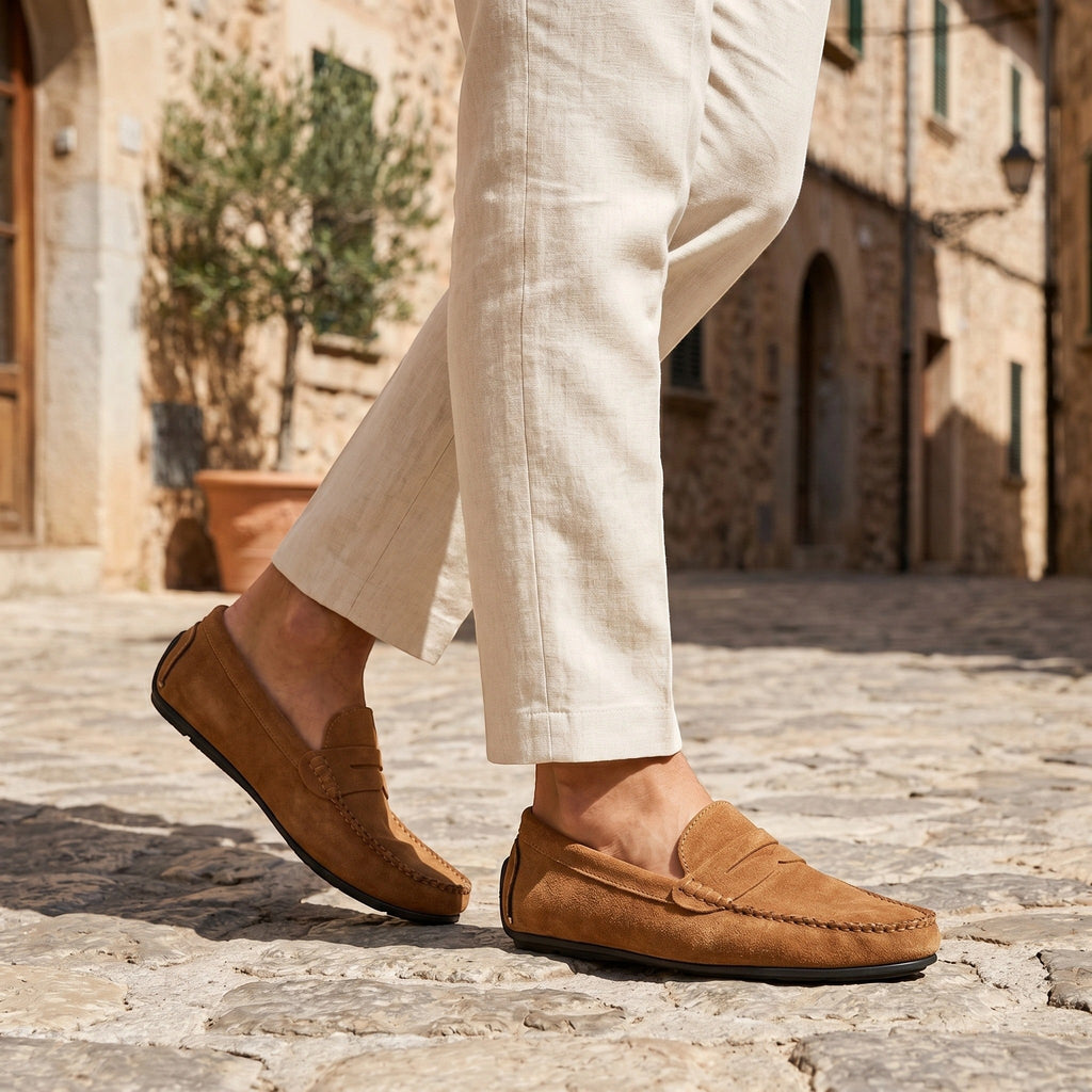 Men's Slip-On Loafers with Handcrafted Details and Comfort SnugBubs Australia