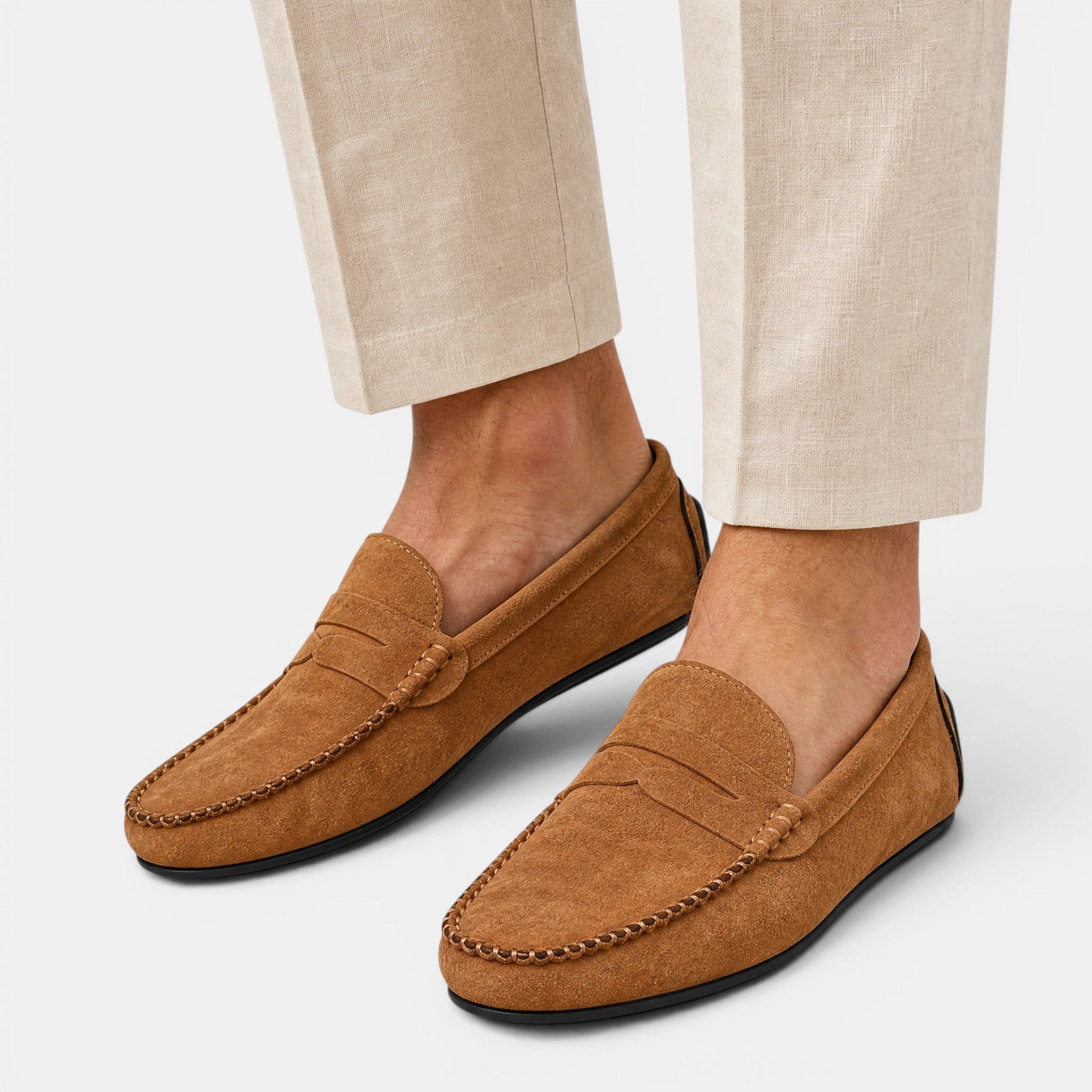 Men's Slip-On Loafers with Handcrafted Details and Comfort SnugBubs Australia