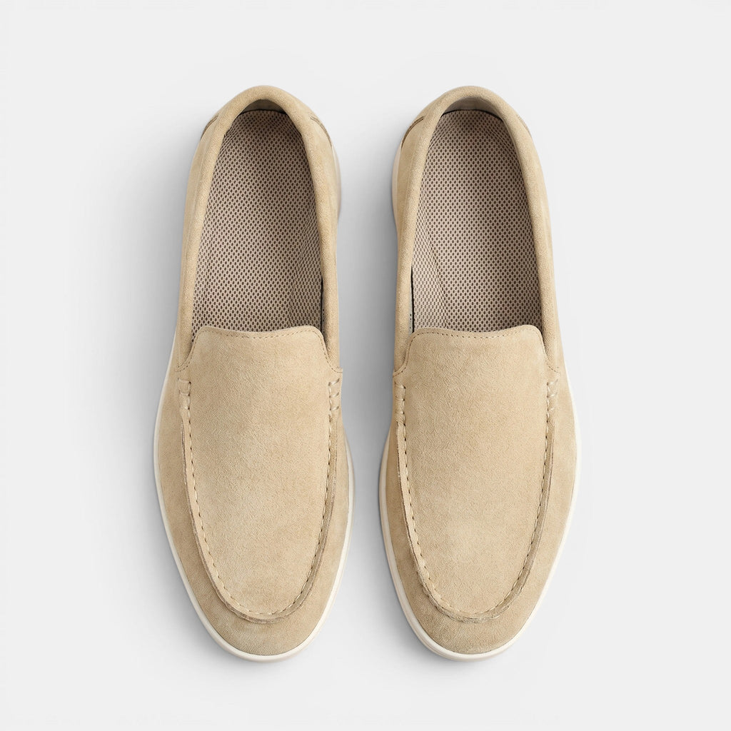 Men's Suede Loafers Slip-On Smart Casual Shoes SnugBubs Australia