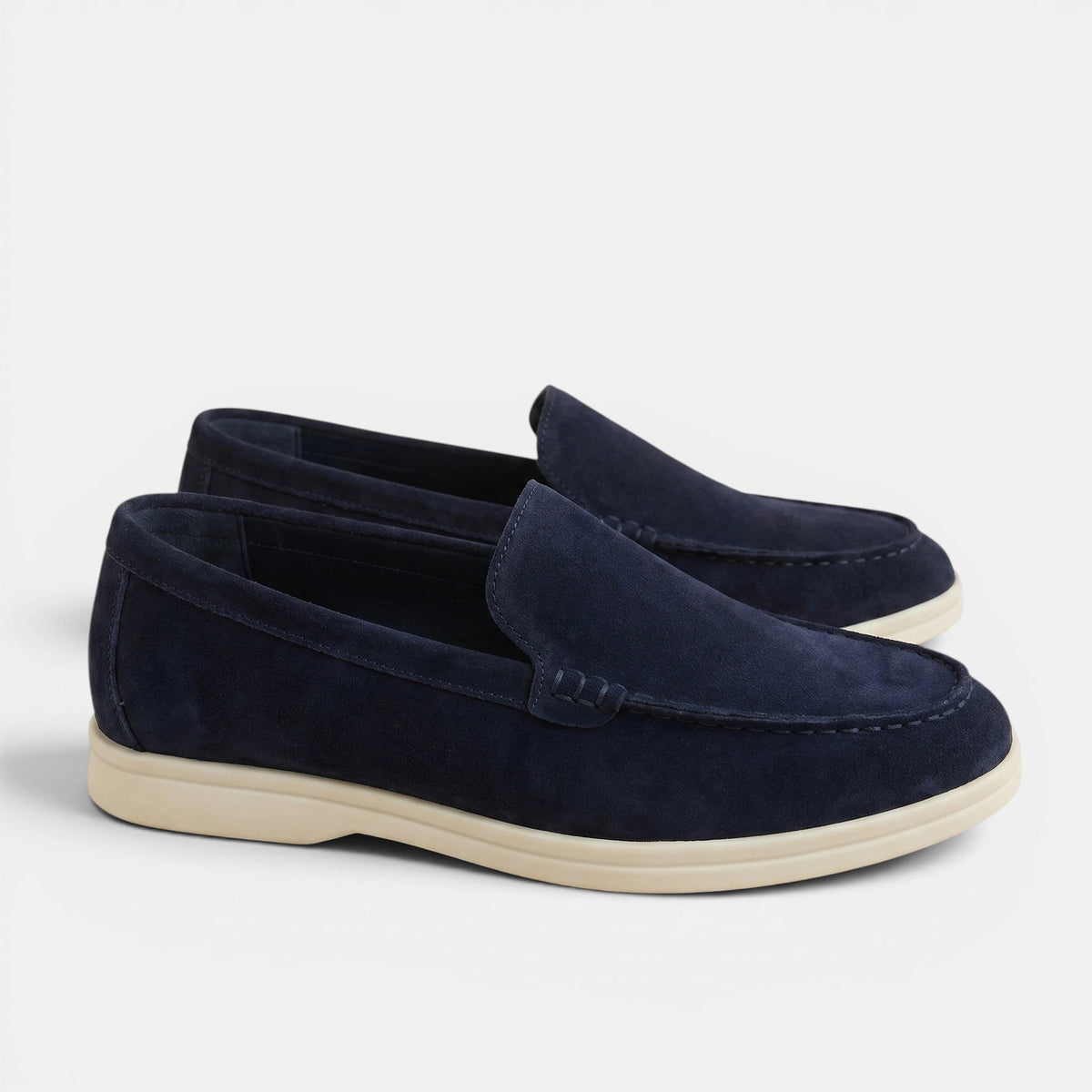 Men's Suede Loafers Slip-On Smart Casual Shoes SnugBubs Australia