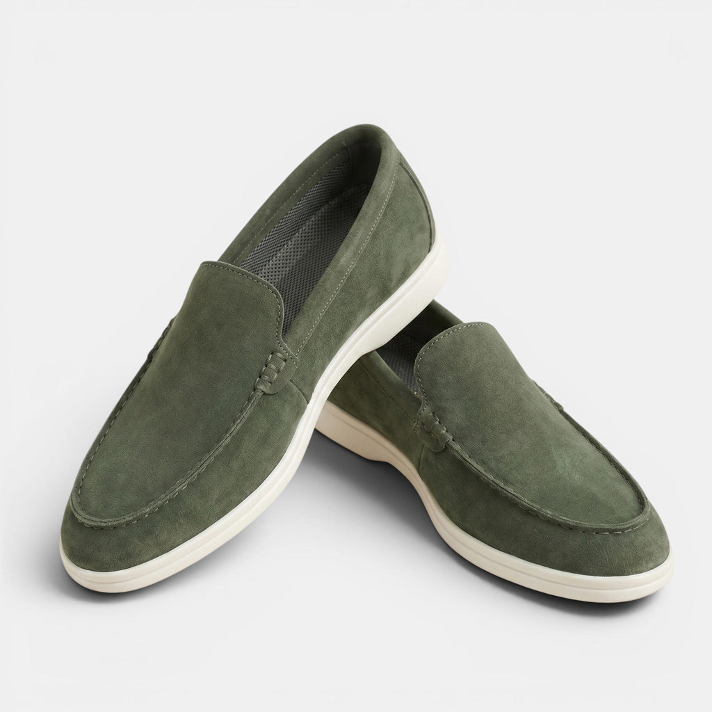 Men's Suede Loafers Slip-On Smart Casual Shoes SnugBubs Australia