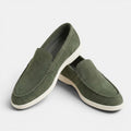 Men's Suede Loafers Slip-On Smart Casual Shoes SnugBubs Australia