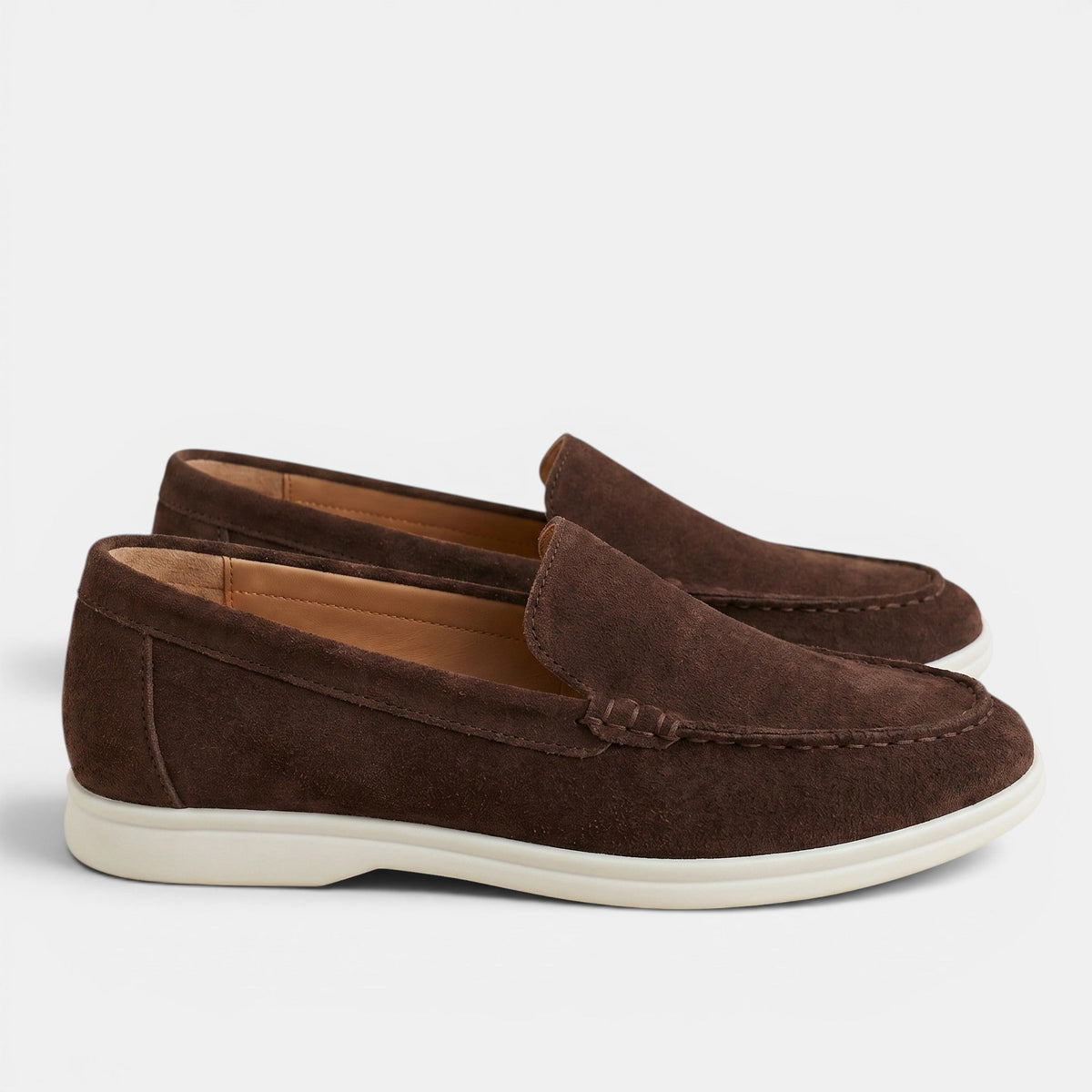 Men's Suede Loafers Slip-On Smart Casual Shoes SnugBubs Australia