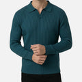 Men’s Riviera Ribbed Knit Polo SnugBubs Australia